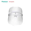 Phenitech Rechargeable 3 Colors LED Facial Mask Face Skin Rejuvenation Mask