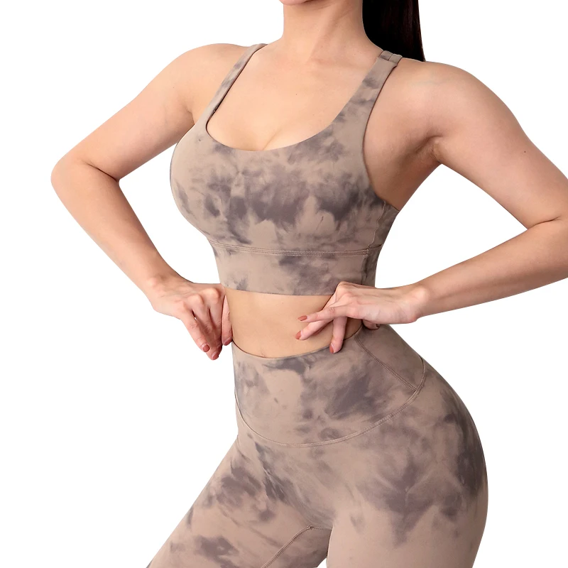 

Women's Stylish Super Soft Compression Tie Dye Sublimation Quick Dry Activewear, Picture show