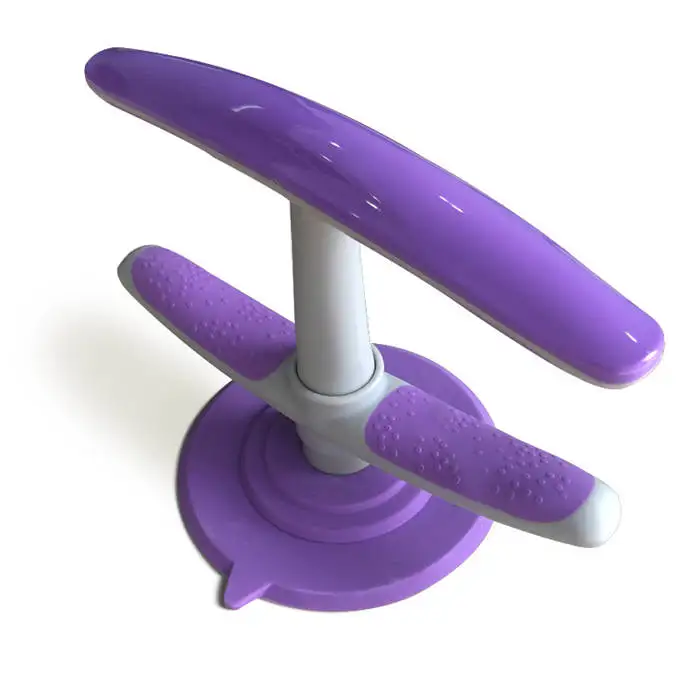

Sit up bar home portable gym equipment women training body building fitness sit up bar for floor, Purple.pink.blue