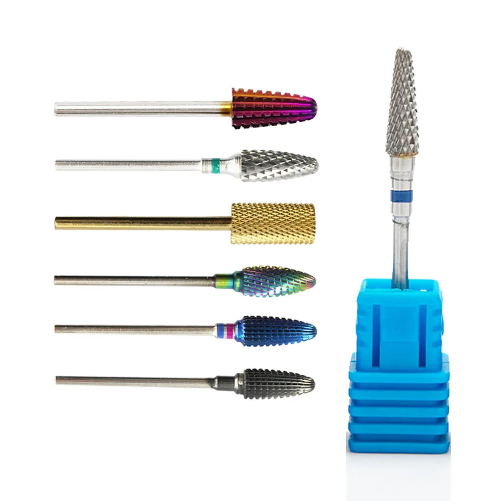 

Carbide Nail Drill Bit Tornado Bit Manicure Cutter Nail Files Grinding Head