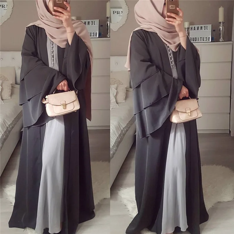 Lsm046 New Abaya Dress Designs Islamic Clothing Muslim Abaya Latest ...