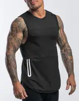 

2019 Private Label Summer New Sports Yoga Vests Men Quick Drying Fitness Bottoming Shirt Wholesale Gym Wear