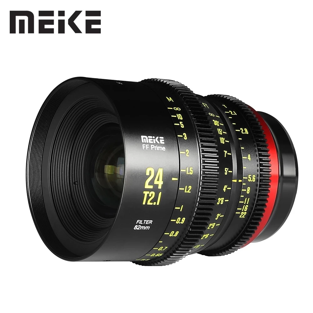 

Meike 24mm T2.1 Full Frame Prime Cine Lens for Canon EF RF Mount /for Sony E Mount /for Panasonic L Mount /for Arri PL-Mount