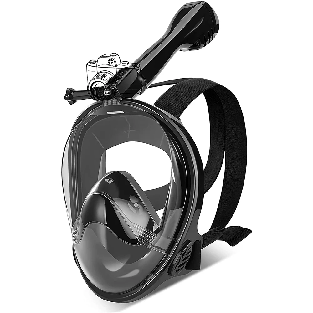 

New Swimming Equipment Anti Fog Snorkel Scuba Mask Free Diving Mask