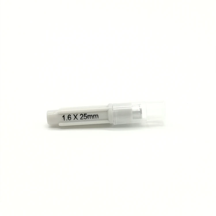 
1.6mm*25mm Disposable Aluminium Hub Veterinary Needle 