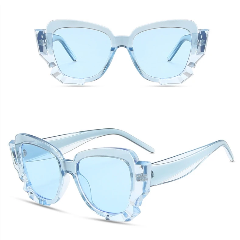 

DL Glasses DLL0518 Personality Novelty cat eye Lace sun glasses for ladies trend eyewear fashion shades Sunglasses 2021