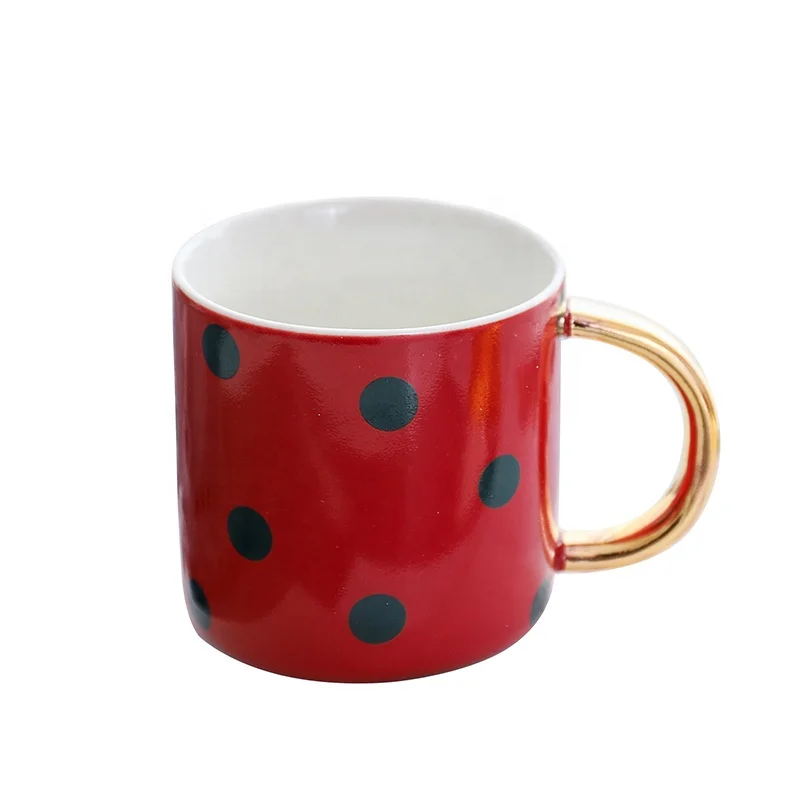 

Nordic INS creative home use Christmas Gift souvenir 350ml ceramic porcelain mug cup