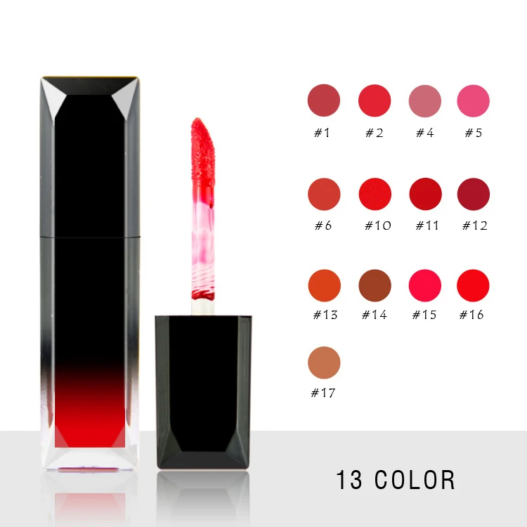 

13 Colors No Logo Lip Gloss Waterproof Long Lasting Organic Private Label Matte Plumping Liquid Lipgloss