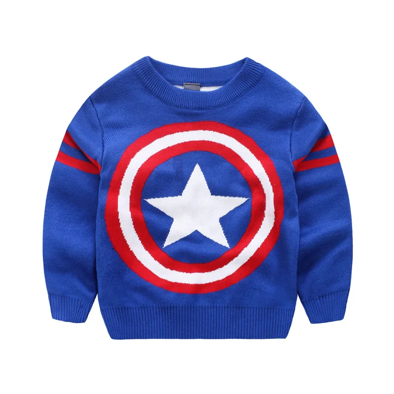 

new design boy kids sweater with pure cotton fashion style knitting pullover sweater, Mixed