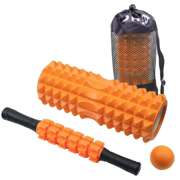 

Yoga Foam Roller Manufacture Wholesale EVA Foam Paint Roller Water Bottle Foam Rollere Set For Muscles, Customized color