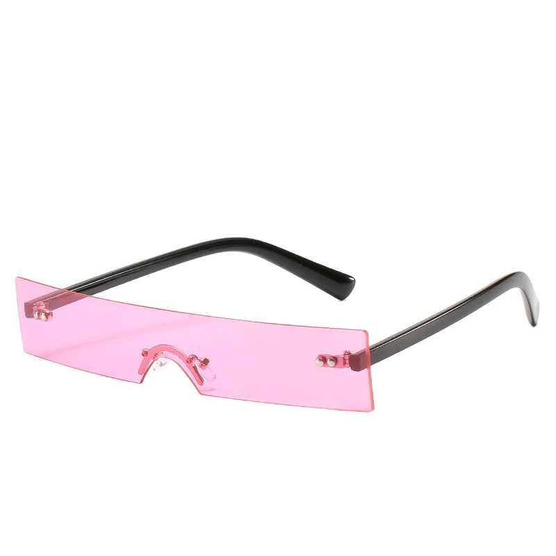 

High Quality Durable Using Various Rectangular Fashion Frameless Sun Glasses Women Men Shades 2021 Sunglasses, 6colors