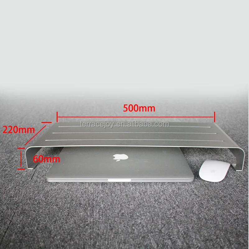 
Aluminum Alloy Mind Reader PC, Laptop, IMAC Monitor Stand and Desk Organizer Metal Desk Monitor Stand Riser Home Office 