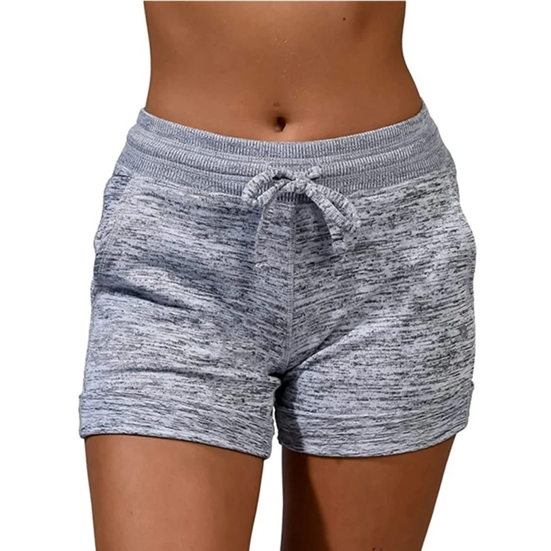 

Designer Women's Activewear Lounge Shorts Drawstring Sweat Ladies Yoga Short Pants