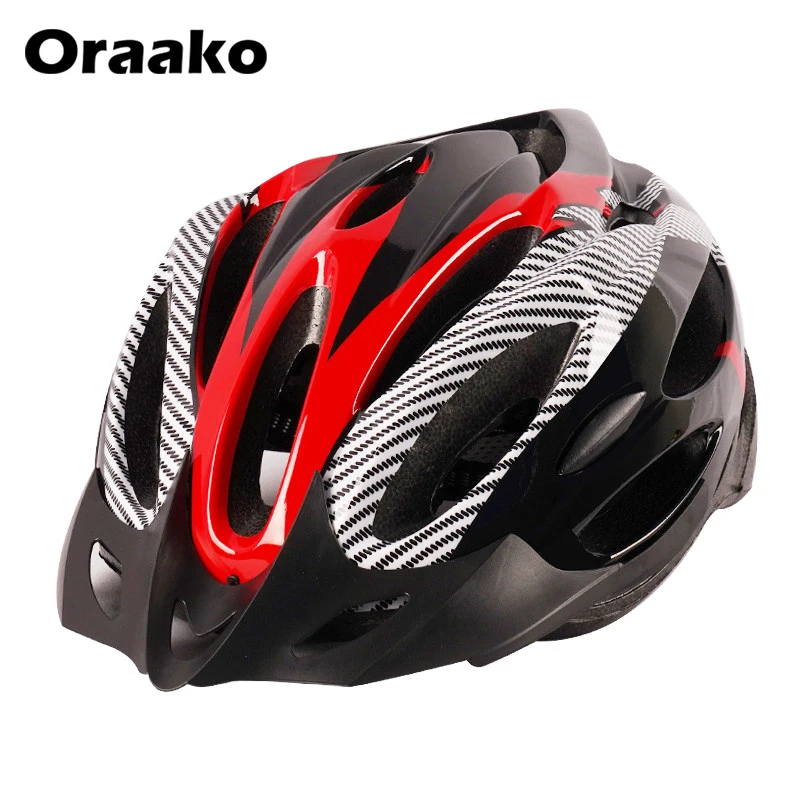 

Adult Cycling Bike Helmet for Men Women 4 Colors Black/Red/Blue/Silver Adjustable Lightweight Road Mountain Bicycle Helmet