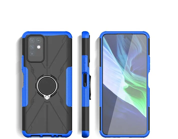 

For Infinix Smart 5 Hot 10 Play X688 10S Lite NOTE 11 8 Hot 10i 10 Pro HD 2021 Shockproof Stand TPU PC Armor Case Hybrid Cover