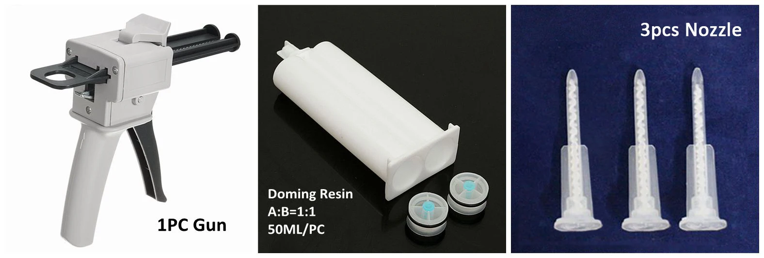 Transparent Pu Doming Resin Cartridge Kit For Sticker Buy Doming