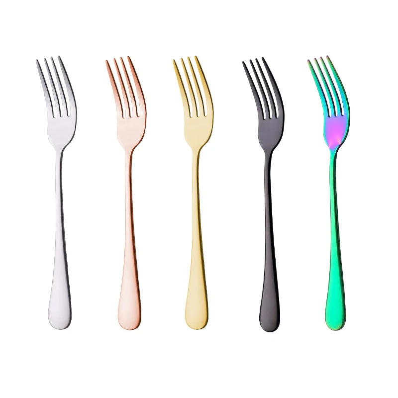 

Wholesale High Quality Customized Hotel Reusable Titanium Cutlery Restaurant Kitchen Bestek Silver Stainless Steel Forks