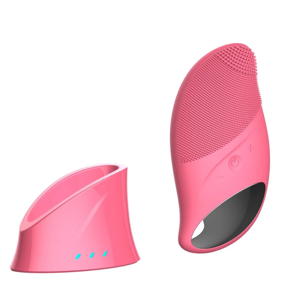 

Electric deep facial cleaning massage brush deep clean silicone facial cleansing brush 2021 latest design, Colorful