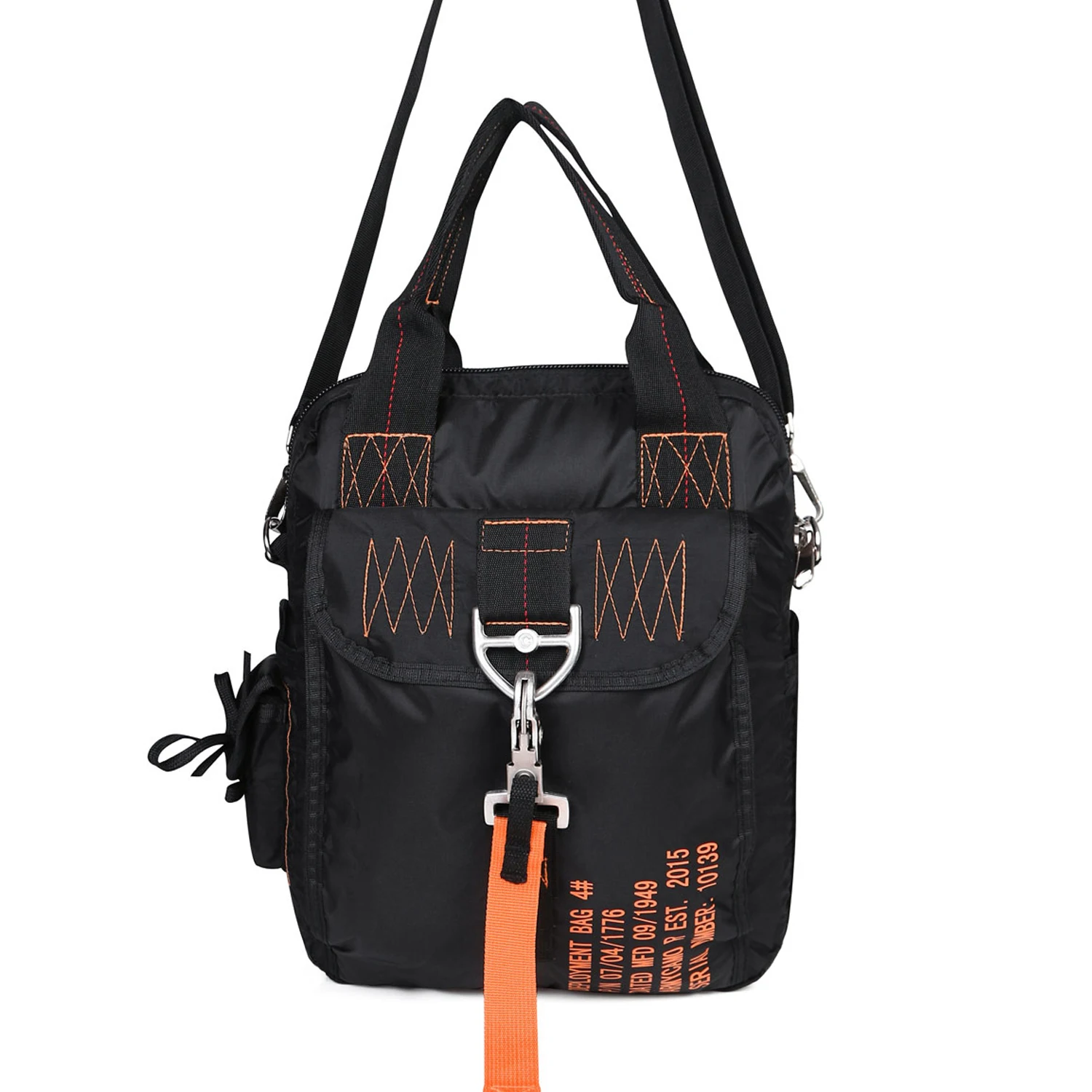 

Military tactical backpacks flight pilot bags fashion sport bag gym duffel weekender bag woman, Gray