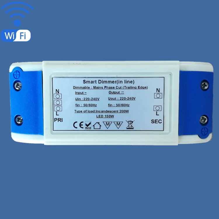 bluetooth switch triac dimmer for wireless light AC LED modules dimming by tuya smart life apps