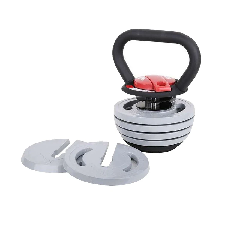 SRMJ K-04 20lb 40lb Adjustable Cast Iron Kettlebells for Fitness Home & Gym Use Exercise Rack