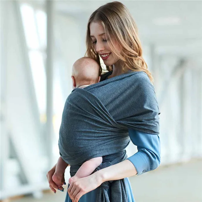 Infant Sling Swaddle Blanket Holding Baby Band Wrap Carrier For Newborn