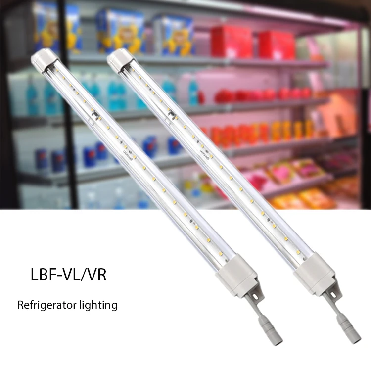 
High Waterproof IP65 DC24V Freezer Vertical lighting Lamp 