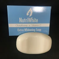 

100% pure natural extra whitening new formula glutathione papaya extract argan oil carrot oil vitamin E soap