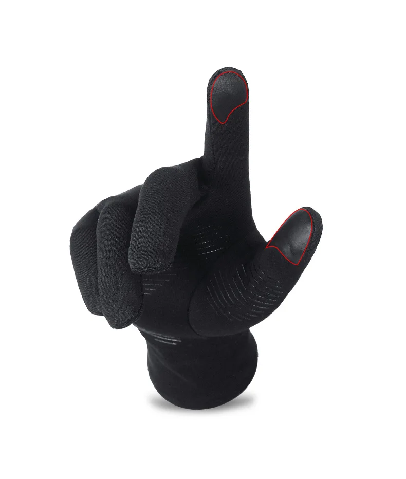 
Winter Outdoor Light separated finger Sport Gloves Men Windproof Touch Screen velvet Warm Sport Gloves 