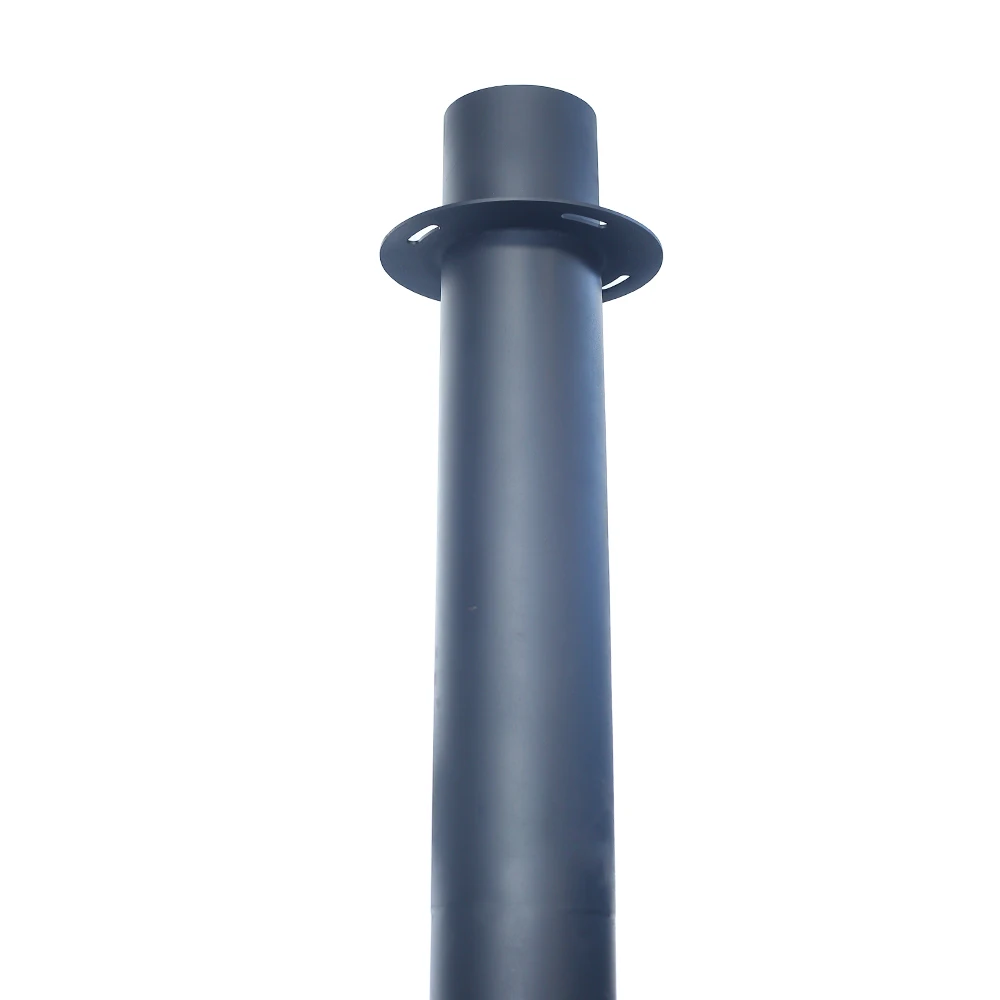 
Warmfire carbon steel customizable viewing suspend fireplace home use wood burning stove with Long exhaust pipe 