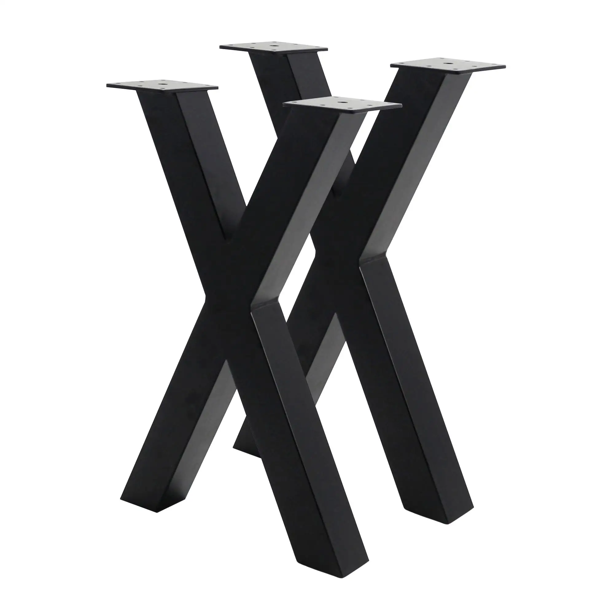 Metal Coffee Table Leg Cast Iron Furniture Part Powder Coating Black