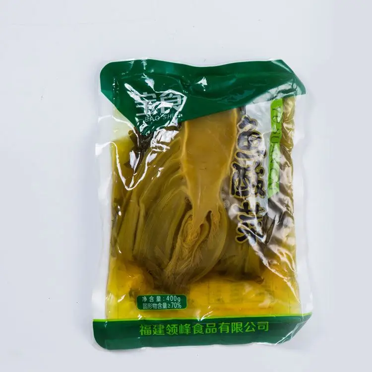 
Factory new arrival vegetable cans manufacturer Chinese preserved vegetable pickle 