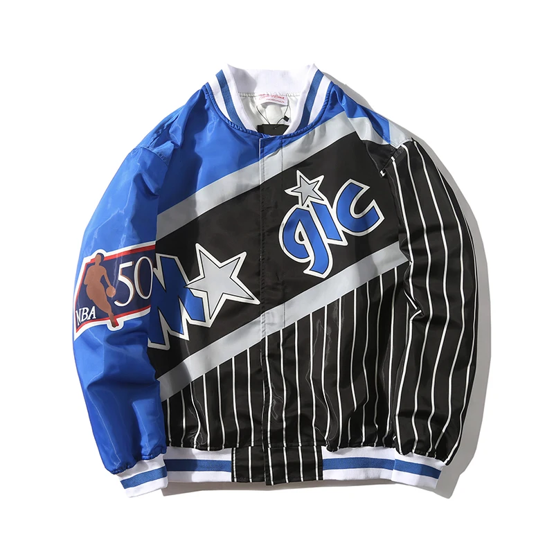 

custom cheap vintage satin silk college racing team baseball bomber basketball jackets men