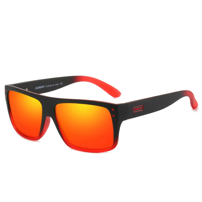 

2020 DUBERY Most Popular fashion Sunglasses Polarized UV400 Italy Design Sun Glasses, Custom colors