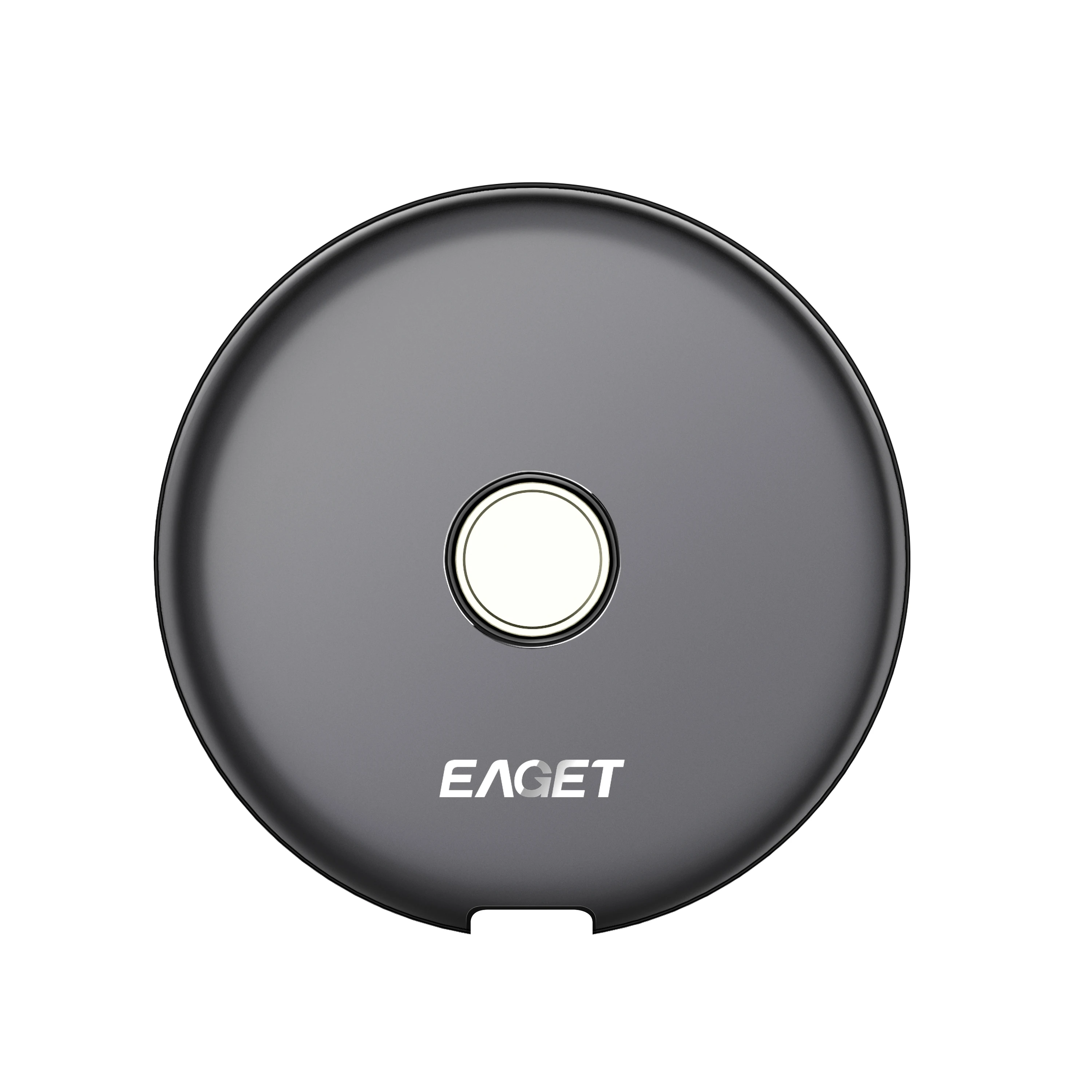 

EAGET FM1 PSSD External Portable SSD Hard Drive 512GB-1TB Type-C&USB 3.1 Fingerprint Encryption SSD, Black