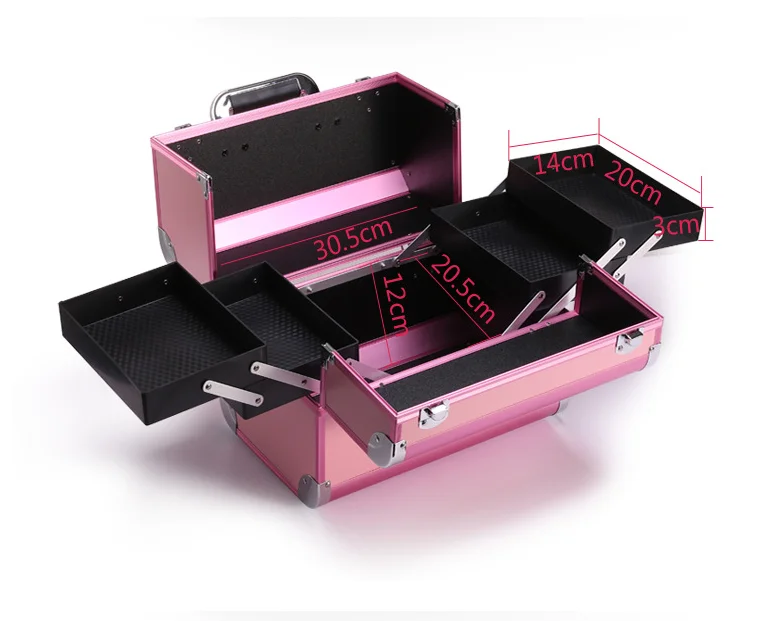 Cosmetic Case Beauty Brush Makeup Bag Travel Bag eyelash extension kit case bag