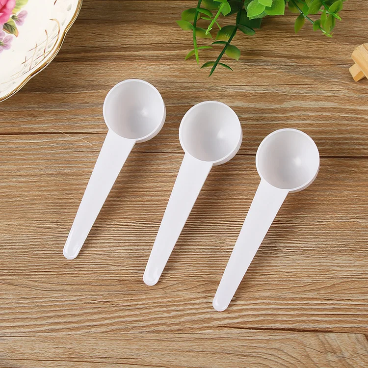

15 CC 7.5 grams milk powder spoon fruit powder spoon 15ml big round salad spoon wholesales & retail free shipping, Customized color