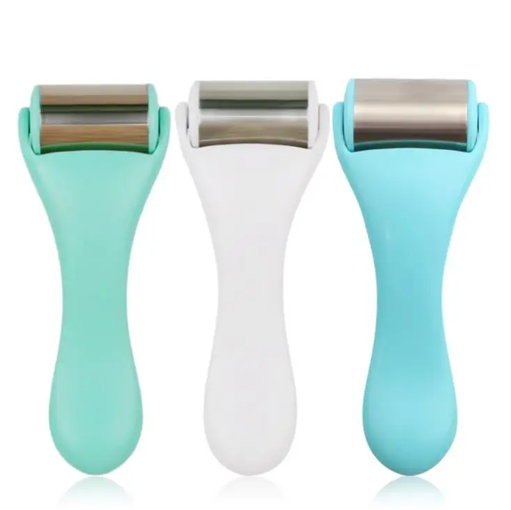 

Anti Aging Face Ice Roller Stainless Steel Massage Roller, Pink,blue,white,green