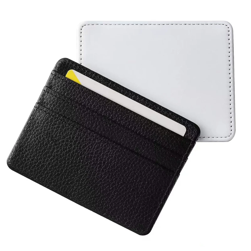 

Heat Transfer Printing Three front pockets wallet credit card holder Cover Blank Sublimation case card