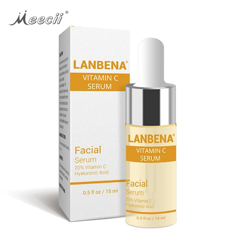 

LANBENA Anti Wrinkle Aging essential oil Moisturizing whitening Face Care Vitamin C Serum