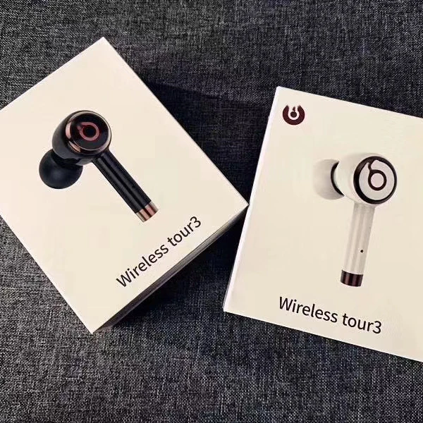 

L2 earphone Tour 3 TWS wireless bluetooth earbuds handsfree sport headphone packaging for Apple for bose