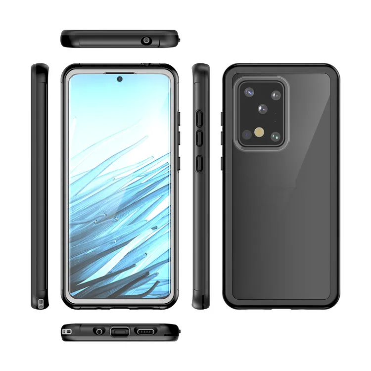 

High quality clear case pc tpu 360 degree shockproof cell phone cover case for Samsung galaxy s20 plus ultra