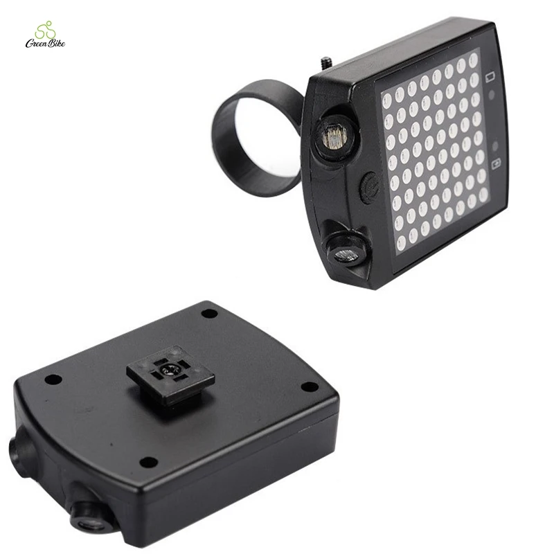 

Energy Saving Waterproof 15 Lumens USB Chargeable Remote Control Rear Bike Tail Light Bicycle Rear Lights Bike Rear Light, Black
