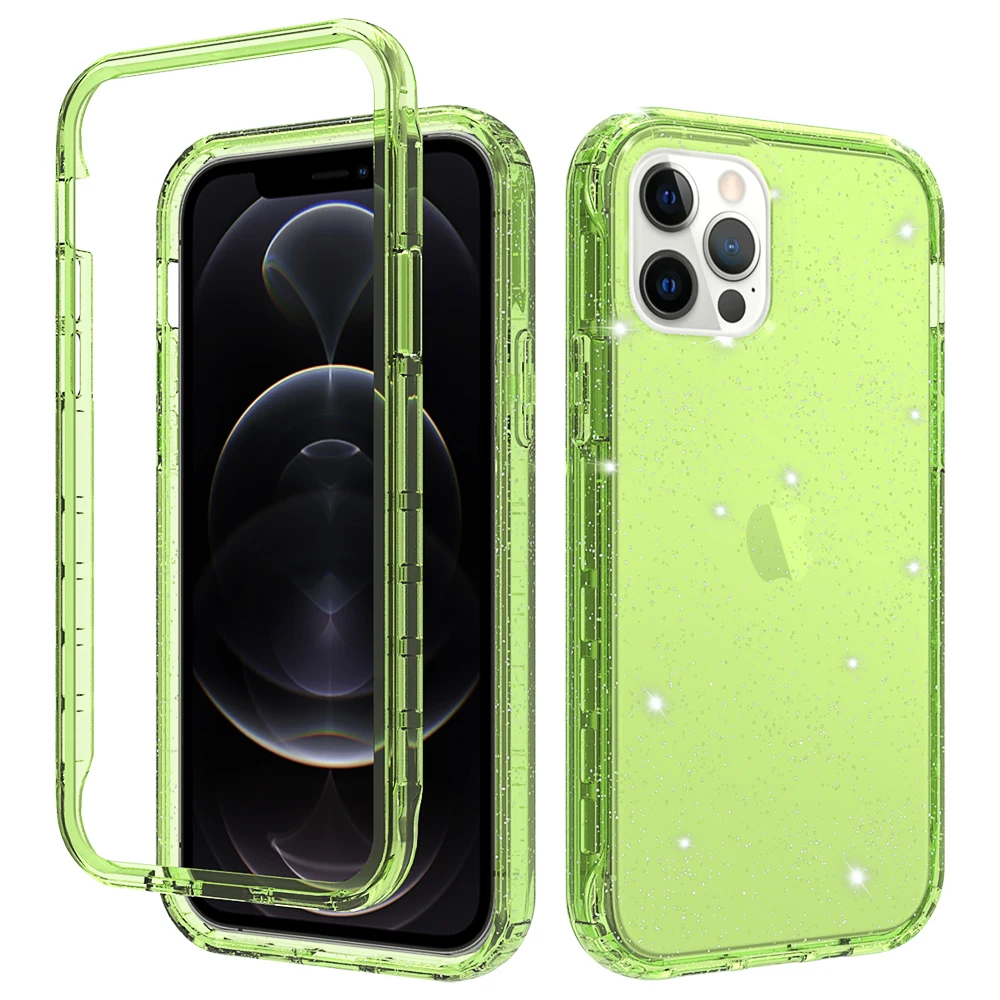 

2021 Hot Sale Maker Bling Glitter Custom cell Phone Case For IPhone12 Pro