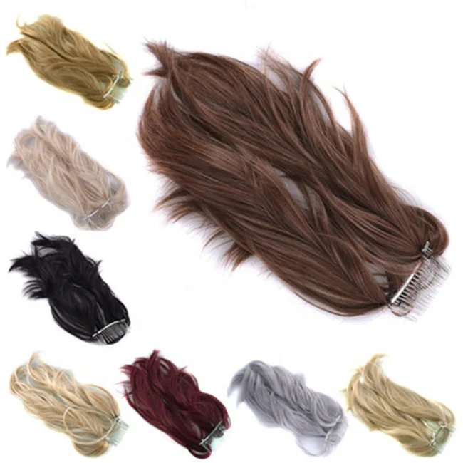 

Variety Ponytail Metal Comb Synthetic Hair Extensions, Multicolor