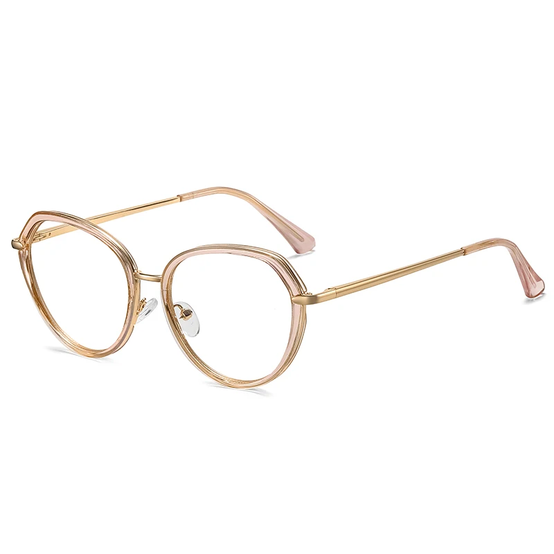 

MS 95289 Latest Fashion TR90 Ladies Optical Frame Prescription Glasses With Blue Light Filter Spring Hinge Eyewear