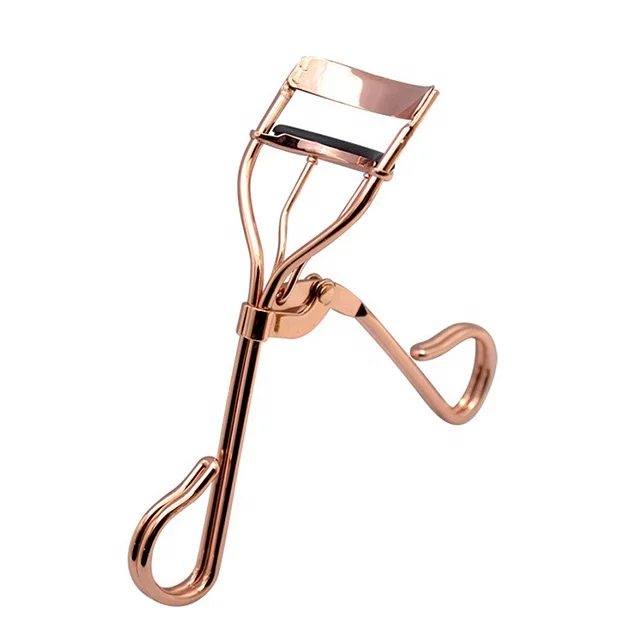 

Wholesale private label makeup tools eye lash curler rose gold eyelash curler, Gold/rose gold