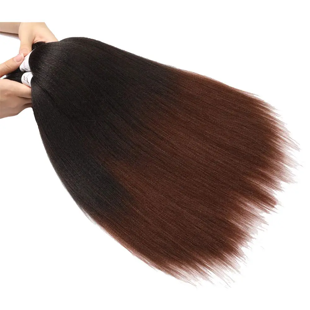 

Pre-stretched Braids Hair Free Synthetic Fiber Crochet Twist Hair Yaki Texture Easy Braid