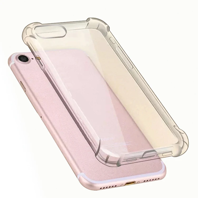 

Phone Case Silicone OEM Custom 1mm airbag shockproof transparent TPU Mobile Phone Back Cover for Iphone Xs Max 6.5