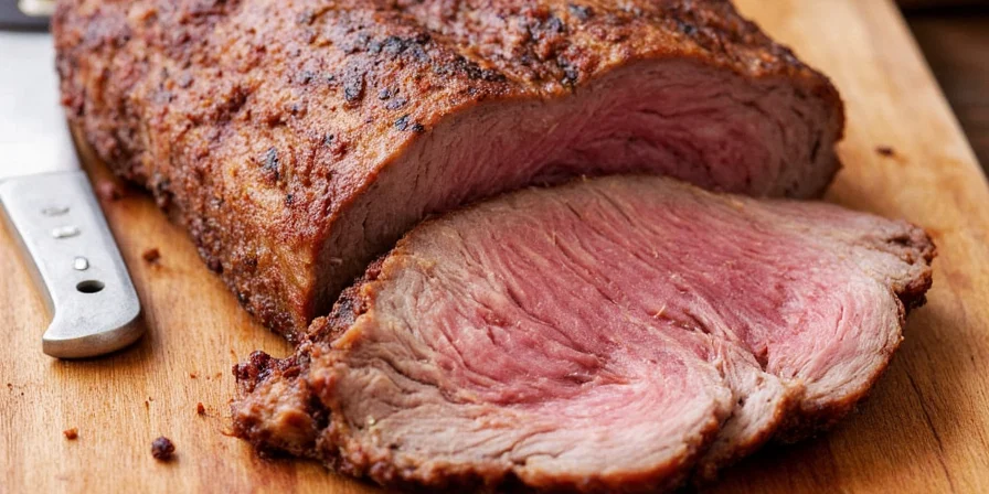 Close-up of Spiced Brisket Rub